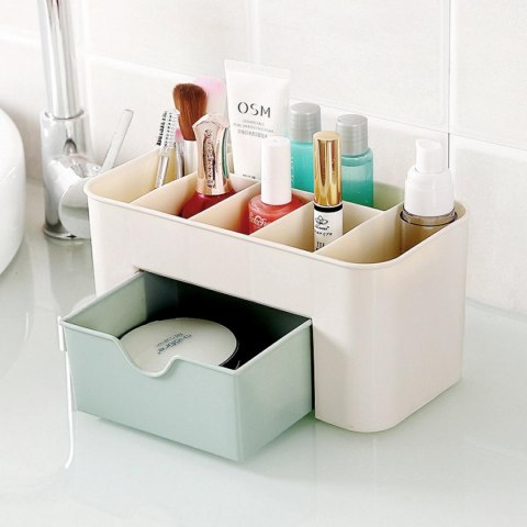 AG605B Organizer na kosmetyki biel - ziel AG605B Organizer na kosmetyki biel - ziel
