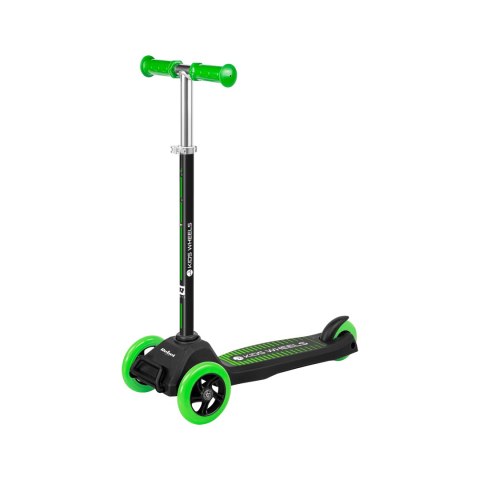 Hulajnoga trójkołowa REBEL KIDS WHEELS GREEN Hulajnoga trójkołowa REBEL KIDS WHEELS GREEN
