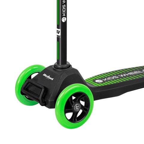 Hulajnoga trójkołowa REBEL KIDS WHEELS GREEN Hulajnoga trójkołowa REBEL KIDS WHEELS GREEN