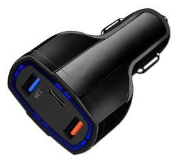 PLS34E Ładowarka sam. qc 3.0 typ-c 2xusb