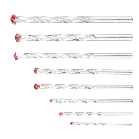 Wiertła do gazo-betonu 3-10 mm, zestaw 8 szt. Wiertła do gazo-betonu 3-10 mm, zestaw 8 szt.