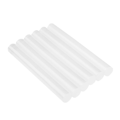 Wkłady klejowe 11 mm, przezroczyste, 6 szt. Wkłady klejowe 11 mm, przezroczyste, 6 szt.