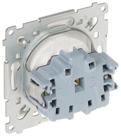 GNIAZDO POJEDYNCZE DGZ1Z.01/11-SIMON54 250 V 16 A GNIAZDO POJEDYNCZE DGZ1Z.01/11-SIMON54 250 V 16 A