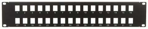 PATCH PANEL KEYSTONE PP-32/FX/2U PATCH PANEL KEYSTONE PP-32/FX/2U