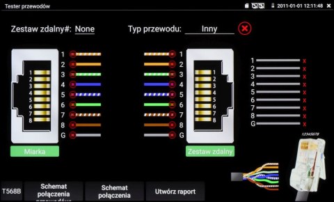 REFLEKTOMETR OPTYCZNY (OTDR) Z TESTEREM CCTV CS-R3-50H
