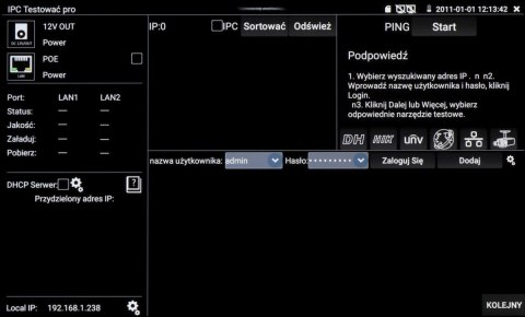 REFLEKTOMETR OPTYCZNY (OTDR) Z TESTEREM CCTV CS-R3-50H