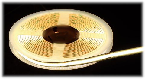 TAŚMA LED LED-COB-24V/8W-NW/5M - 4000 K MW Lighting TAŚMA LED LED-COB-24V/8W-NW/5M - 4000 K MW Lighting