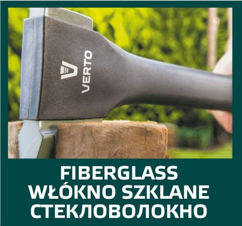 Siekiera 550g, obuch 410g, trzonek włókno, 9" Siekiera 550g, obuch 410g, trzonek włókno, 9"