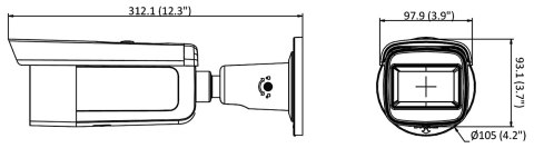 KAMERA WANDALOODPORNA IP DS-2CD2623G2-IZS(2.8-12MM)(D) AcuSense - 1080p Hikvision