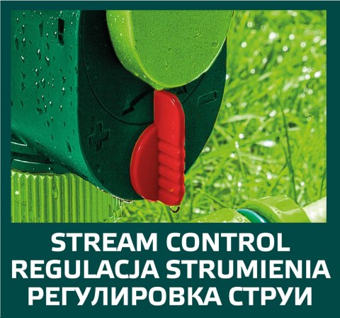 Zraszacz oscylacyjny z wielokierunkową regulacją zasięgu, powierzchnia zraszania do 208 m2 Zraszacz oscylacyjny z wielokierunkową regulacją zasięgu, powierzchnia zraszania do 208 m2