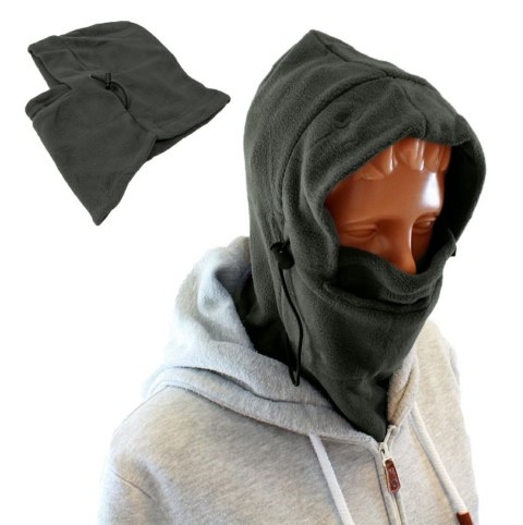 BQ42B Kominiarka maska polarowa 3w1 grey BQ42B Kominiarka maska polarowa 3w1 grey
