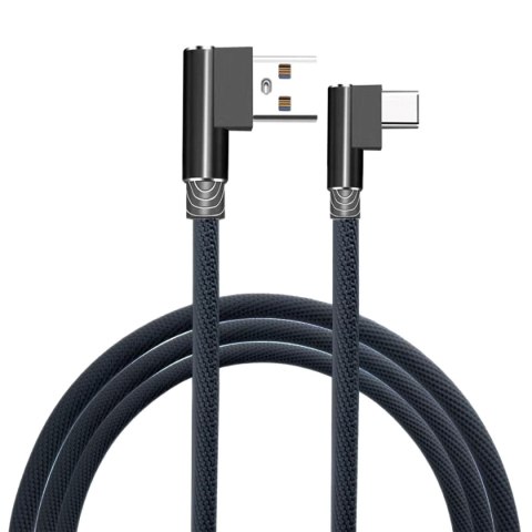 KK21P Kabel usb-usb c typ c usb-c kątowy KK21P Kabel usb-usb c typ c usb-c kątowy