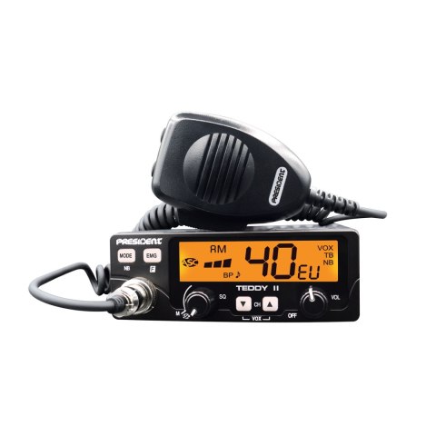 Radio CB PRESIDENT TEDDY II+ ASC VOX 12/24V AM/FM Radio CB PRESIDENT TEDDY II+ ASC VOX 12/24V AM/FM