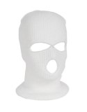 BQ42C Kominiarka balaclava 3 otwory whit