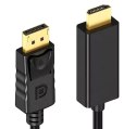 HD39 Kabel displayport do hdmi 1.8m 4k