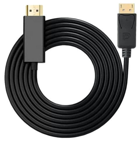 HD39 Kabel displayport do hdmi 1.8m 4k HD39 Kabel displayport do hdmi 1.8m 4k