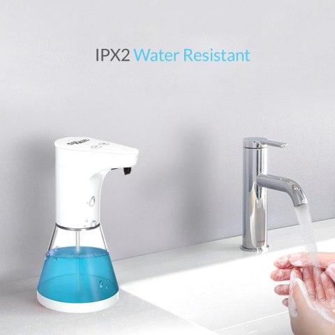 Automatyczny dozownik Promedix, pojemnik dyspenser do płynnych mydeł, płynów dezynfekujących, 480ml, 4xAA PR-530 Automatyczny dozownik Promedix, pojemnik dyspenser do płynnych mydeł, płynów dezynfekujących, 480ml, 4xAA PR-530