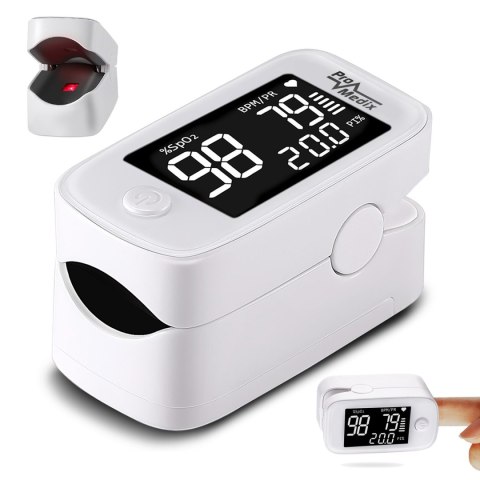 Pulsoksymetr napalcowy medyczny pulsometr oksymetr Promedix PR-870 1.5? HD LED Pulsoksymetr napalcowy medyczny pulsometr oksymetr Promedix PR-870 1.5? HD LED