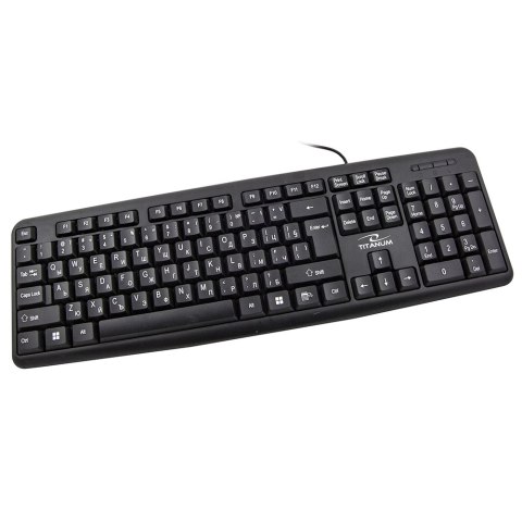TK101BG Titanum klawiatura przewod. standardowa usb bg TK101BG Titanum klawiatura przewod. standardowa usb bg