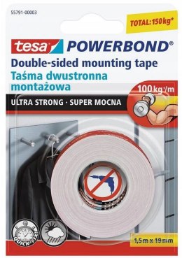 Taśma montaż.powerbond w.z.1.5m:19mm stand62403-00002-01