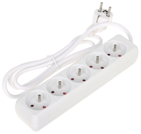 LISTWA ZASILAJĄCA PR-1.5M-5G/W (5 GNIAZD) 1.3 m LISTWA ZASILAJĄCA PR-1.5M-5G/W (5 GNIAZD) 1.3 m