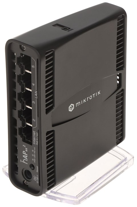 PUNKT DOSTĘPOWY C52IG-5HAXD2HAXD-TC hAP ax², Wi-Fi 6, 2.4 GHz, 5 GHz, 574 Mb/s + 1200 Mb/s MIKROTIK PUNKT DOSTĘPOWY C52IG-5HAXD2HAXD-TC hAP ax², Wi-Fi 6, 2.4 GHz, 5 GHz, 574 Mb/s + 1200 Mb/s MIKROTIK