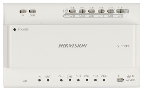 SWITCH DS-KAD706Y DLA 2-PRZEWODOWYCH SYSTEMÓW WIDEODOMOFONOWYCH HIKVISION SWITCH DS-KAD706Y DLA 2-PRZEWODOWYCH SYSTEMÓW WIDEODOMOFONOWYCH HIKVISION