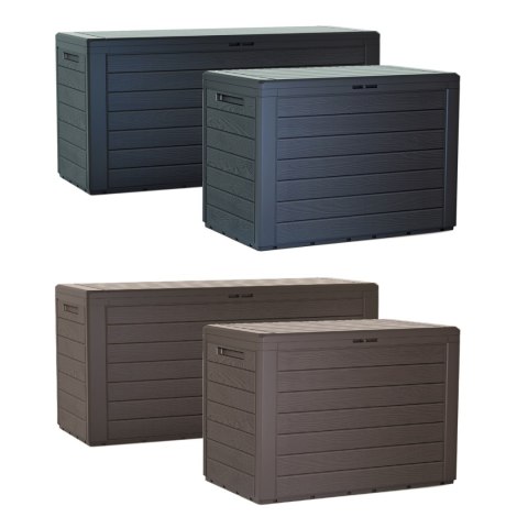 Skrzynia ogrodowa Woodebox 280L MBWL280 antracyt Skrzynia ogrodowa Woodebox 280L MBWL280 antracyt