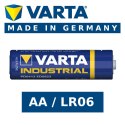 1x Bateria R-06 LR6 AA 1,5V alkaliczna Varta Industrial 4006