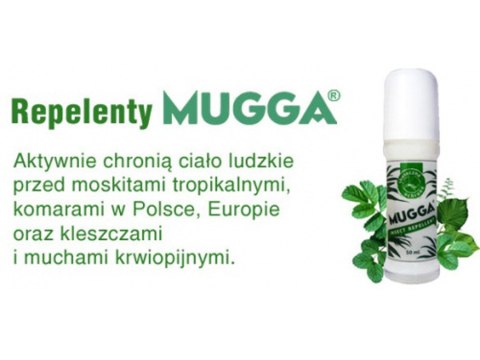 Preparat przeciw insektom Mugga Roll-On 20% 50ml Preparat przeciw insektom Mugga Roll-On 20% 50ml