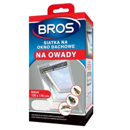 Siatka na okno dachowe Bros 120x170 biała