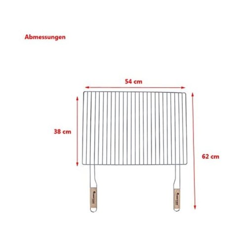 Ruszt grillowy 54x38cm Master Grill MG252 Ruszt grillowy 54x38cm Master Grill MG252