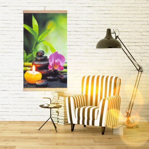 Grzejnik na podczerwień - giętki panel grzewczy 430W TRIO wzór 3 harmonia, wymiary 100x57cm z regulatorem Grzejnik na podczerwień - giętki panel grzewczy 430W TRIO wzór 3 harmonia, wymiary 100x57cm z regulatorem