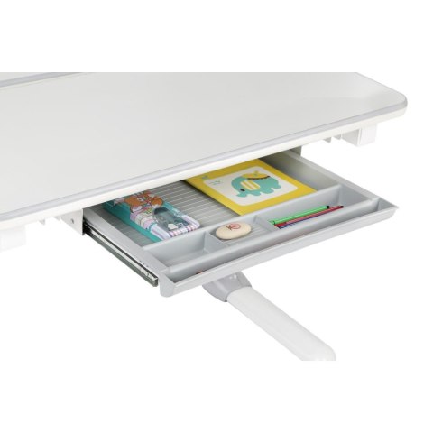 Biurko dla dzieci ergonomiczne z regulacją wysokości Ergo Office, szare, max 100kg, ER-417 2cz Biurko dla dzieci ergonomiczne z regulacją wysokości Ergo Office, szare, max 100kg, ER-417 2cz