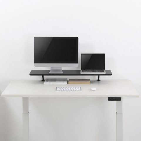 Półka do blatu na monitor Ergo Office, przykręcana, 13"~32", max 20kg, ER-409 Półka do blatu na monitor Ergo Office, przykręcana, 13"~32", max 20kg, ER-409