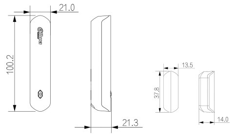 BEZPRZEWODOWY KONTAKTRON ARD324-W2(868S) DAHUA BEZPRZEWODOWY KONTAKTRON ARD324-W2(868S) DAHUA