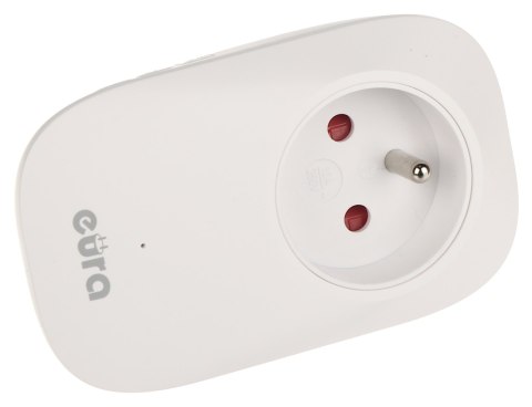 DZWONEK BEZPRZEWODOWY BEZBATERYJNY Z GNIAZDEM 230V AC WDP-91H2 AC 230V EURA