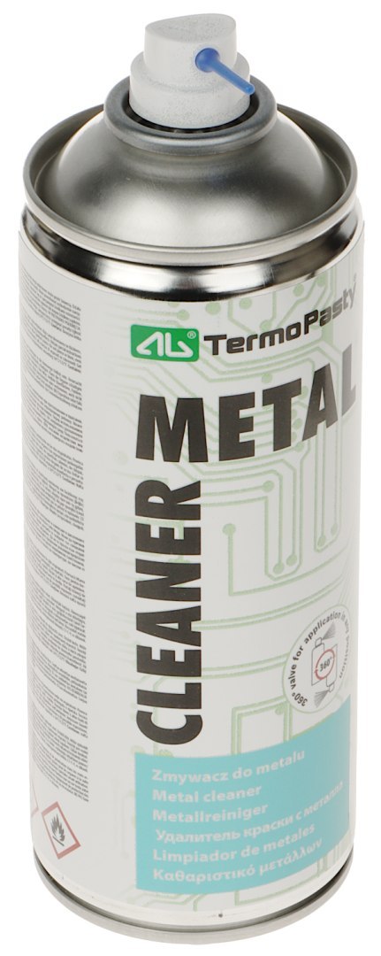 ZMYWACZ DO METALU METAL-CLEANER/400 SPRAY 400 ml AG TERMOPASTY ZMYWACZ DO METALU METAL-CLEANER/400 SPRAY 400 ml AG TERMOPASTY