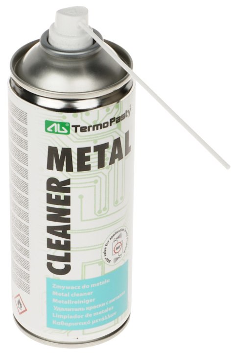 ZMYWACZ DO METALU METAL-CLEANER/400 SPRAY 400 ml AG TERMOPASTY ZMYWACZ DO METALU METAL-CLEANER/400 SPRAY 400 ml AG TERMOPASTY