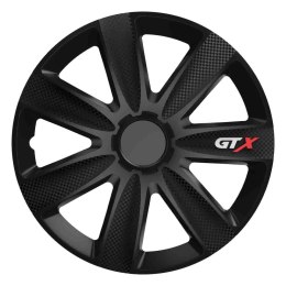 Kołpak samochodowy carbon czarny gtx 17