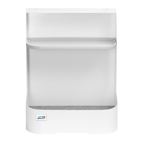 Pojemnik podbiurkowy / organizer z półką na akcesoria Ergo Office, biały, max. 5kg, ER-442 Pojemnik podbiurkowy / organizer z półką na akcesoria Ergo Office, biały, max. 5kg, ER-442
