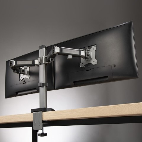 Uchwyt przegubowy na dwa monitory Deluxe Ergo Office, 17"-32", max. 9kg, ER-449 Uchwyt przegubowy na dwa monitory Deluxe Ergo Office, 17"-32", max. 9kg, ER-449