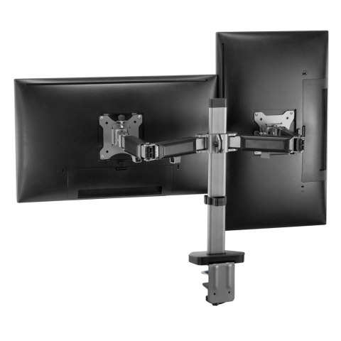 Uchwyt przegubowy na dwa monitory Deluxe Ergo Office, 17"-32", max. 9kg, ER-449 Uchwyt przegubowy na dwa monitory Deluxe Ergo Office, 17"-32", max. 9kg, ER-449