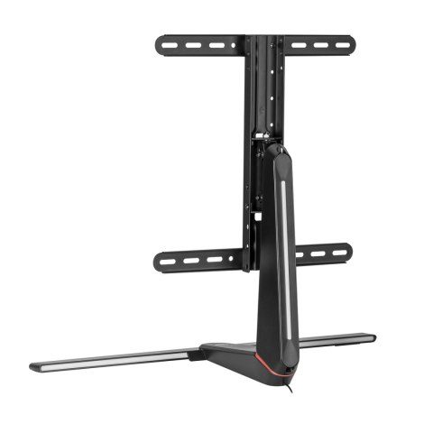 Uchwyt stojak gamingowy do monitora NanoRS, regulacja wysokości, RGB LED, 32-55", max VESA 400x400, max. 40kg, RS167 Uchwyt stojak gamingowy do monitora NanoRS, regulacja wysokości, RGB LED, 32-55", max VESA 400x400, max. 40kg, RS167