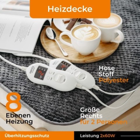 CR 7417 Elektryczny koc podkładowy z czasomierzem (2) CR 7417 Elektryczny koc podkładowy z czasomierzem (2)