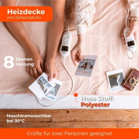 CR 7424 Elektryczny koc podkładowy z czasomierzem (2) CR 7424 Elektryczny koc podkładowy z czasomierzem (2)