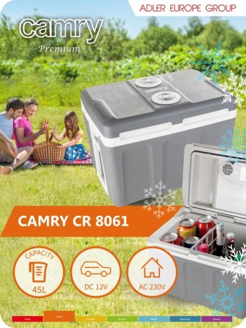 CR 8061 Lodówka turystyczna 40 l CR 8061 Lodówka turystyczna 40 l