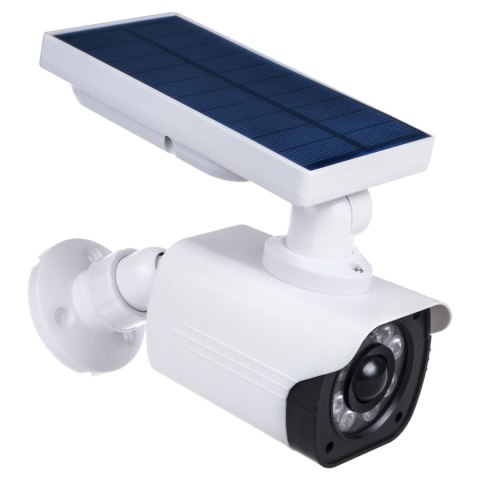 Solarna atrapa kamery, migająca dioda, czujnik ruchu, oświetlenie LED, naklejka gratis, SOL1800S Solarna atrapa kamery, migająca dioda, czujnik ruchu, oświetlenie LED, naklejka gratis, SOL1800S