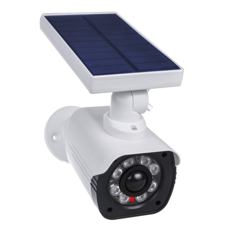 Solarna atrapa kamery, migająca dioda, czujnik ruchu, oświetlenie LED, naklejka gratis, SOL1800S Solarna atrapa kamery, migająca dioda, czujnik ruchu, oświetlenie LED, naklejka gratis, SOL1800S