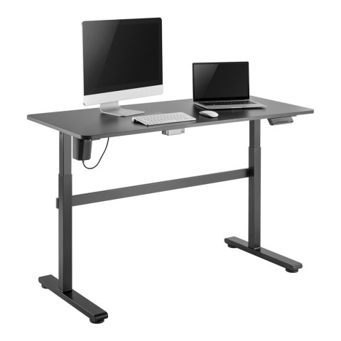 Biurko elektryczne Ergo Office, regulacja wys, szary, max wys 118cm 50 kg - z blatem do pracy stojąco siedzącej, ER-434 Biurko elektryczne Ergo Office, regulacja wys, szary, max wys 118cm 50 kg - z blatem do pracy stojąco siedzącej, ER-434